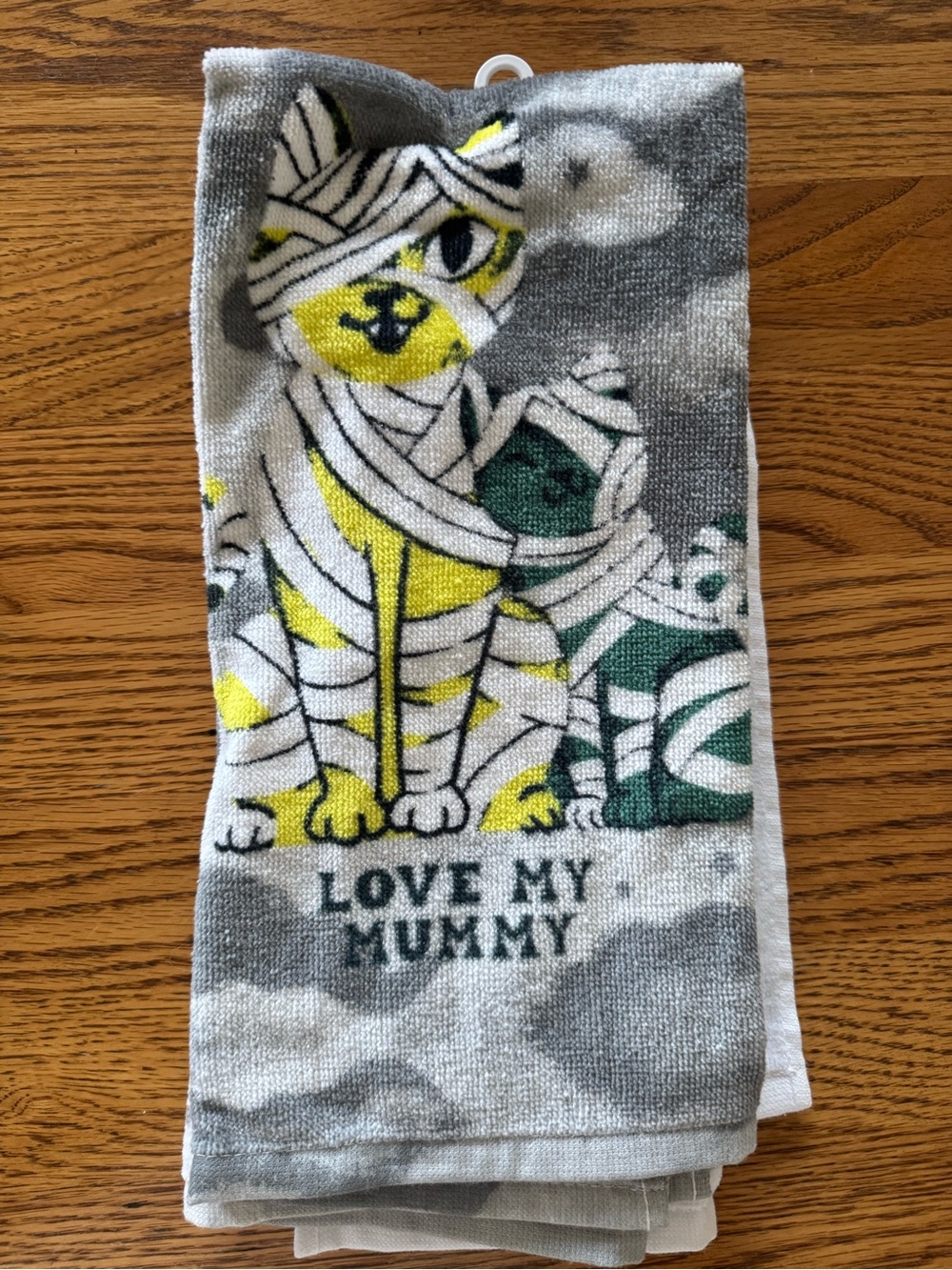 Cat theme dish towel Halloween brand new